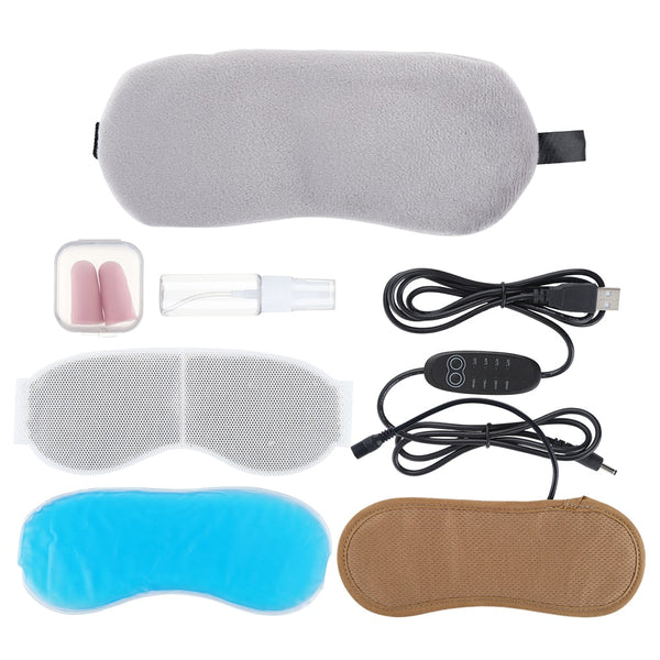 Heated Eye Mask Cold & Warm Eye Compress Sleep Aid