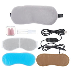 Heated Eye Mask Cold & Warm Eye Compress Sleep Aid