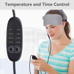 Heated Eye Mask Cold & Warm Eye Compress Sleep Aid